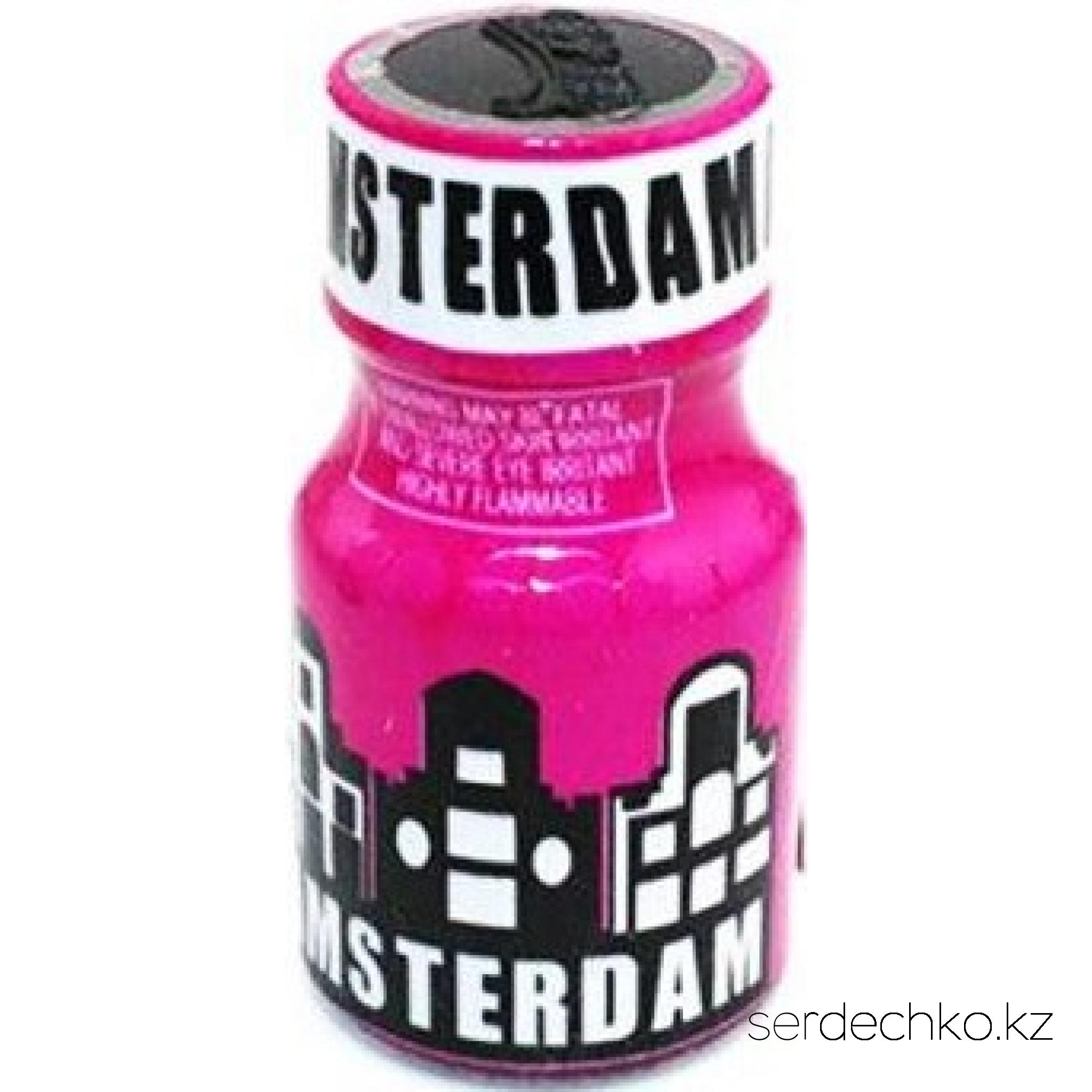 Попперс Amsterdam возбудитель,10 мл, 
	Попперс "Amsterdam"

	Попперс Amsterdam - один из самых знаменитых попперсов, способный перенести вас в ночной город плотских наслаждений! Особый тонкий аромат дарит чувственность и разнеженность, пробуждает самые сильные эмоции и разрушает границы стыда!

	Этот высококачественный  продукт предназначен для истинных ценителей наслаждения, ведь объемный флакон позволяет наслаждаться погружающим в волшебство ароматом необычайно долго. Мягкий эффект, обострение ощущений и самое благостное настроение помогут вам любить, как никогда прежде!

	Amsterdam  это лучший способ почувствовать всю прелесть секса, забыть о рамках и ограничениях, подарить своему телу настоящий экстаз и феерию красок чувственной и долгой близости! Ваше наслаждение всегда должно быть изысканным!

	Полная расслабленность, комфорт и сильнейшее сексуальное желание сделают ваш вечер незабываемым и удивительным!

	Преимущества:

	·        попперс усиливает тактильные ощущения;

	·        дарит чувство расслабления, успокоение и релаксацию;

	·        заряд сексуальной мощи;

	·        снимает  психическое и физическое напряжение;

	·        устраняет скованность движений;

	·        убирает психологические барьеры;

	·        в одинаковой степени приносит удовольствие и мужчинам, и женщинам.

	·        усиливает и продлевает оргазм -  действие более сильное и продолжительное.

	                                

	Инструкция по применению:

	Поставьте открытый флакон в помещении, путем испарения летучих веществ попперса, воздух в комнате наполнится интенсивно пахнущим благоуханием. Так же можно вылить часть содержимого из флакона на блюдце для увеличения площади испарения. Действие попперса ощущается примерно через 10-15 минут после наполнения комнаты ароматом.

	
		вдыхание (носом) из бутылочки;
	
		через специальную маску-ингалятор;
	
		перелить в блюдце или оставить флакон открытым.


	Одну бутылочки на 10 мл, как правило, можно использовать до 1 месяца (применяя 3-4 раза в неделю). Одной бутылочки хватает примерно на 200 применений.

	После использования производители не рекомендуют садиться сразу же за руль автомобиля.  Следует не много подождать или выпить большое количество тёплой воды.

	Противопоказания:

	·        не принимать внутрь (НЕЛЬЗЯ!);

	·        не применять попперсы людям страдающим сердечно-сосудистой недостаточностью, гипертонией, анемией, глаукомой;

	·         не принимать с другими секс-стимуляторами, такими как циалис, виагра и другие стимуляторы для мужчин;

	·        не принимать беременным, кормящим;

	·        не принимать лицам до 18лет;

	·        не  наносить попперсы на участки кожи или слизистую оболочку, из-за опасности ожогов;

	·        не оставлять под прямыми солнечными лучами;

	·        не нагревать (то есть беречь от контакта со спичками, зажигалками, горящей сигаретой и тому подобное), т.к. содержат легковоспламеняющиеся вещества.

	 Условия хранения:

	Попперс должен хранится при особых условиях. Прохладное темное место, такое как холодильник, обеспечит ему сохранность до 5 лет, при вскрытой бутылочке препарат продержится несколько недель. Температура должна быть в пределах +3°C. Закрытым и открытым баночкам необходимо обеспечить одинаковое условие хранения, поэтому стоит их хранить вместе. Если вы хотите воспользоваться попперсом и только вынули его их холодильника, то не спешите открывать, чтобы не возник конденсат на стенках флакона, он должен согреться до комнатной температуры (не нагревать самостоятельно).

	Объём: 10 мл.

	ОсновныеОбъем10 мл Страна производитель США Пол Унисекс Дополнительный эффект Расслабление мышц, Пролонгирующий эффект, Возбуждающий, Увеличение чувствительности Возраст   18+Форма выпуска Жидкость
