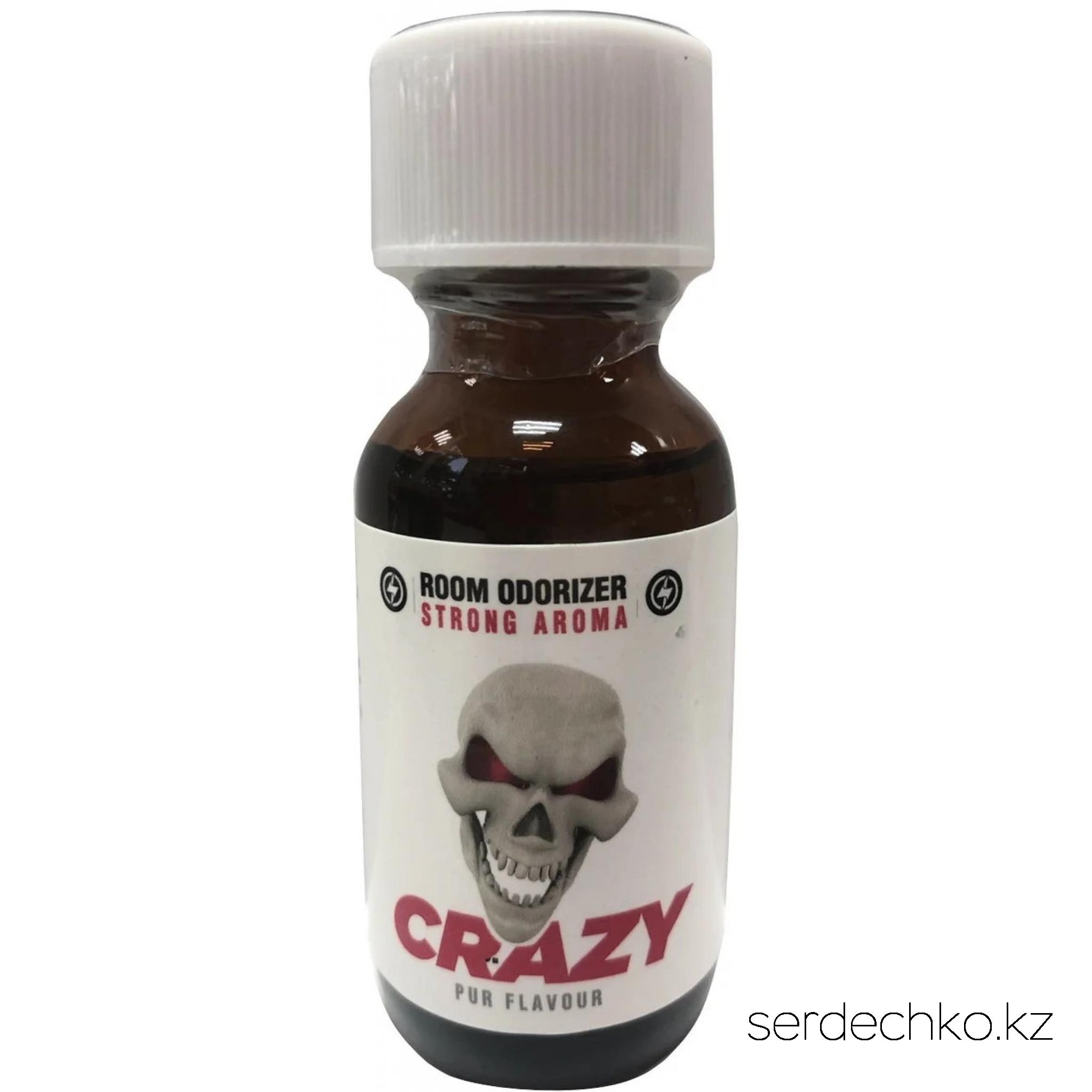 Попперс Crazy 25 мл (Франция), 
	Попперсы CRAZY 25 мл – это ключ к морю интимных приключений. Их уникальная формула разработана для того, чтобы вы могли пережить страстные моменты, о которых вы даже не могли мечтать. Погрузитесь в мир новых ощущений и экстаза с этим потрясающим продуктом.

	Качество – наше обещание. Каждая бутылочка попперсов CRAZY 25 мл прошла тщательный отбор, чтобы обеспечить вам продукт высочайшего качества. 
