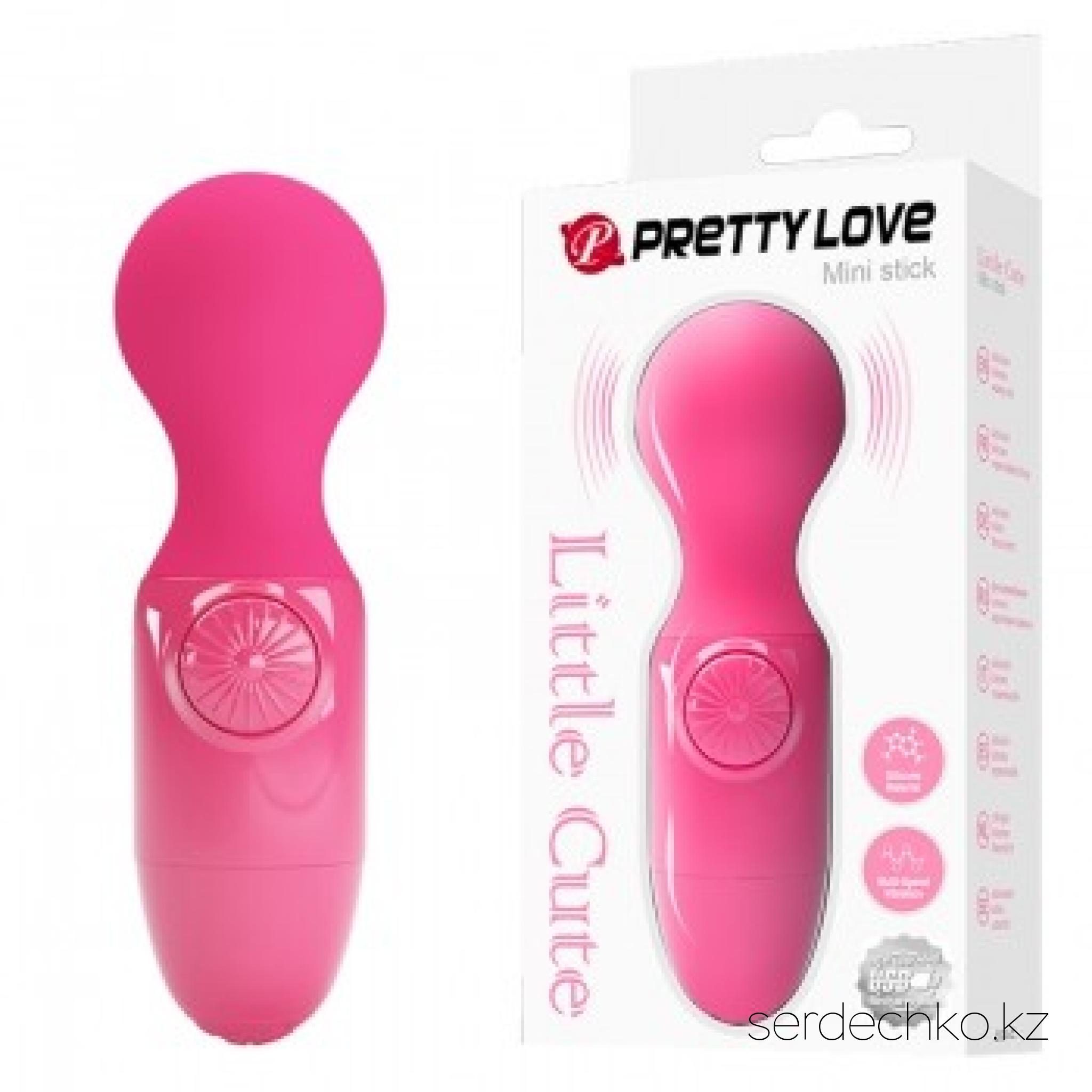 ВИБРОМАССАЖЁР Pretty Love Mini stick Розовый L 120 мм D 38 мм, 
	Оригинальный вибромассажёр для стимуляции влагалища, клитора, пениса, сосков и других эрогенных зон. Используется соло или в паре. Может стать прекрасным дополнением к любовной прелюдии.
	Сила вибрации регулируется с помощью колёсика, расположенного на корпусе гаджета.
	Секс-игрушка проста в использовании и уходе. Компактные размеры позволяют брать её с собой поездки.
	Совместно с вибромассажёром рекомендуется использовать гель-лубрикант «Sex Toys 3 в 1» и очищающий спрей Clear Toy.
	Тип зарядки: USB-провод.
