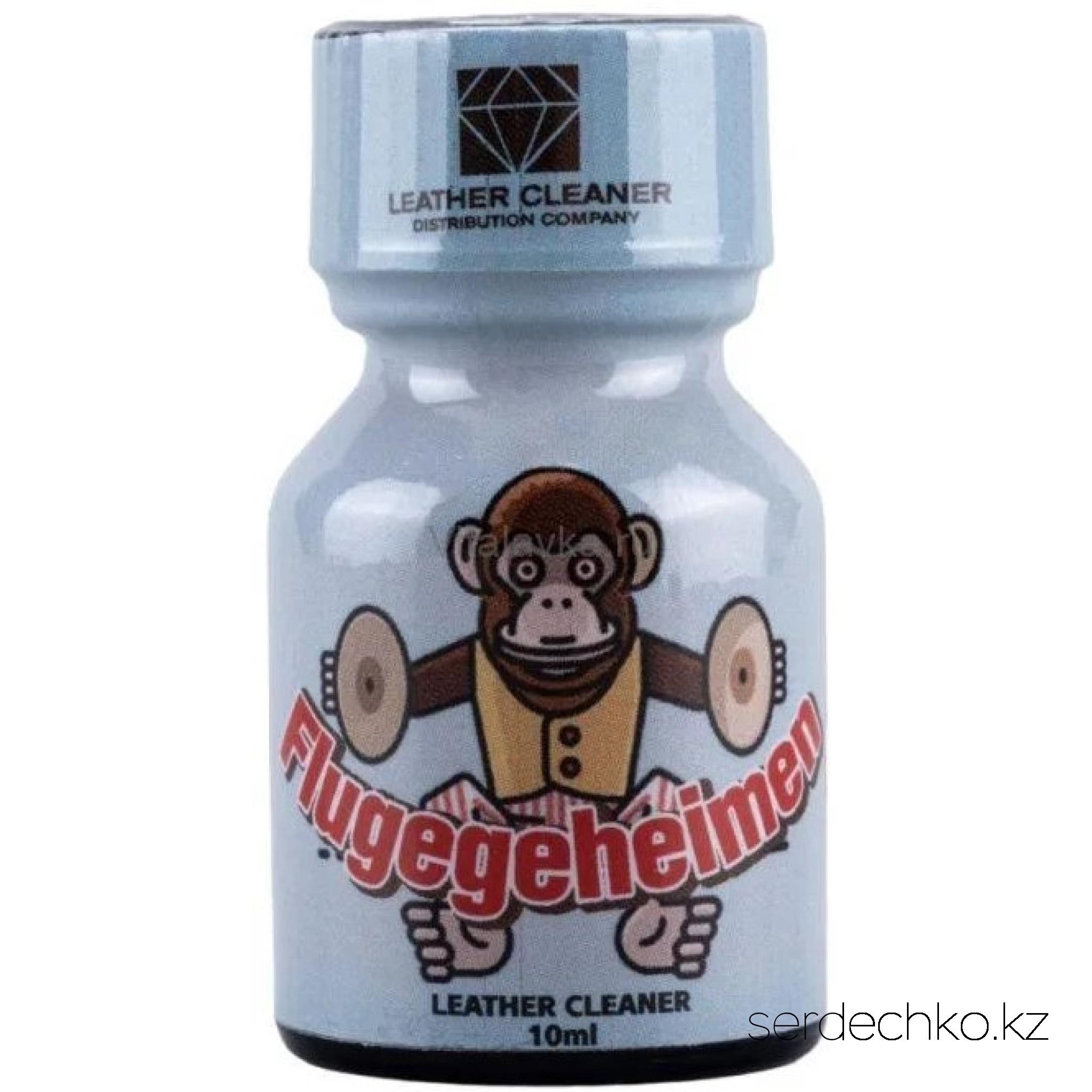 Попперс Flugegeheimen 10ml. Производство Россия, 
	Представляем вам уникальный попперс Flügeheimen от российского производителя LCD Company. Этот продукт был создан под вдохновением от легендарного флюгегехаймена, изображенного в культовом фильме "Евротур". Flügeheimen символизирует свободу, безграничные возможности и неповторимые ощущения, которые вы можете испытать, используя этот неповторимый продукт.
