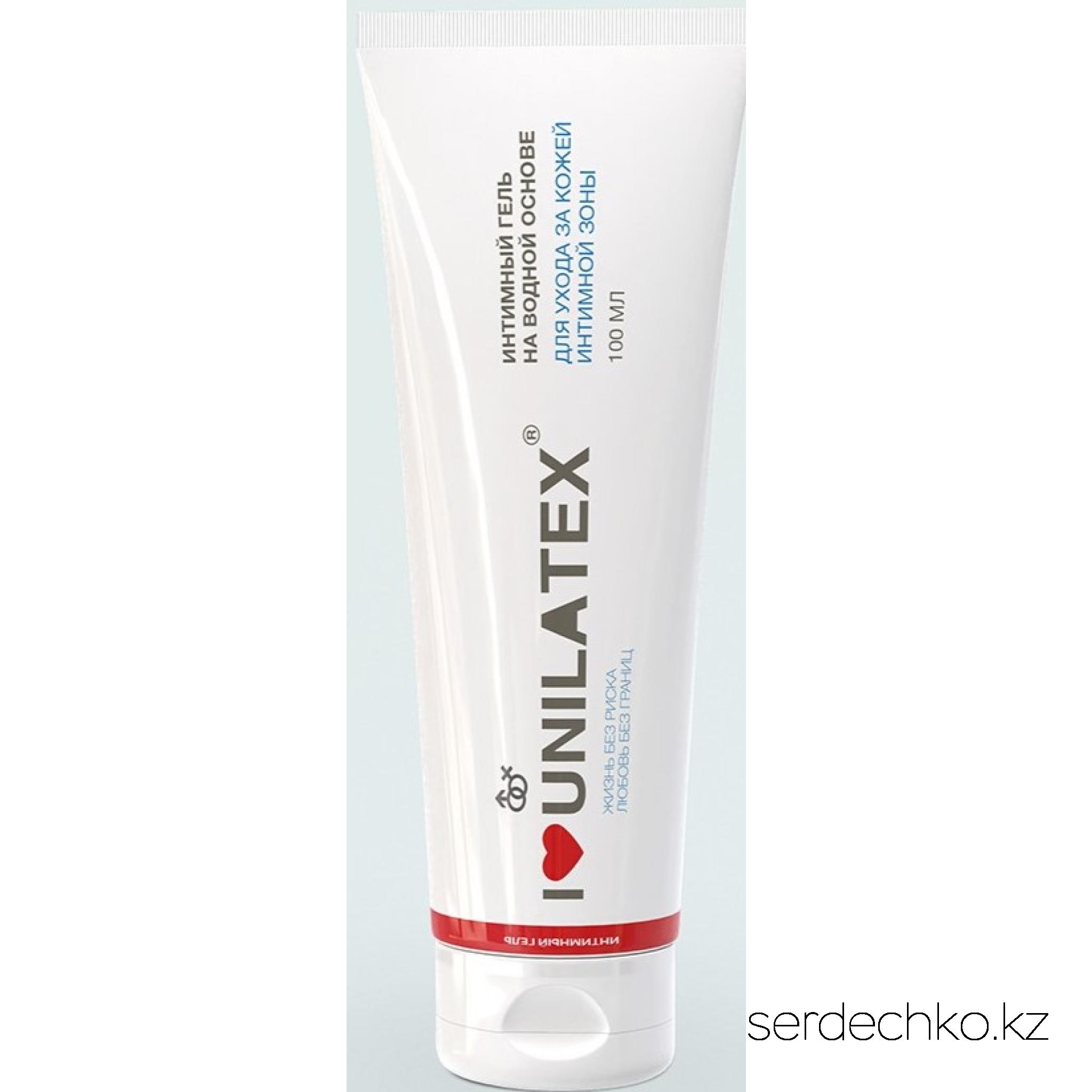 ИНТИМНЫЙ ГЕЛЬ UNILATEX GEL 100 мл., 
	Интимный гель на водной основе Unilatex Gel подарит максимально приятное ощущение от близости обоим партнерам и сделает любые прикосновения более чувствительными и нежными.

	Абсолютный универсал, который можно использовать без каких-либо опасений, он подарит максимальный комфорт во время любовных игр.
	Смазка покрывает влагалище шелковистой влагой и ощущается как натуральная смазка, что обеспечивает необходимое длительное увлажнение. Благодаря скользящим свойствам также подходит для анального использования.

	 

	Unilatex Gel отлично устраняет трение, обеспечивая комфортное скольжение на протяжении всего полового акта, подходит для ежедневного использования.
	Гель длительное время не засыхает и не требует постоянного обновления. Даже при маленьком количестве лубриканта он отлично скользит, долго не впитывается и не высыхает, хватает на долгое использование. А смешиваясь с естественной смазкой продлевают друг друга.

	 

	Наслаждайтесь его скользящими свойствами, получая от этого непрестанное удовольствие!

	Консистенция гелеобразная, прозрачная, легкая, и совершенно не липкая! 
	Стерильный, гипоаллергенный, не содержит токсичных компонентов, без пузырьков воздуха. Не оставляет следов и пятен на белье, легко смывается водой.
	Не имеет запаха.

	 

	Идеально подходит для проведения приятных часов в одиночестве, вдвоем, с игрушками, а также при использовании презервативов!
