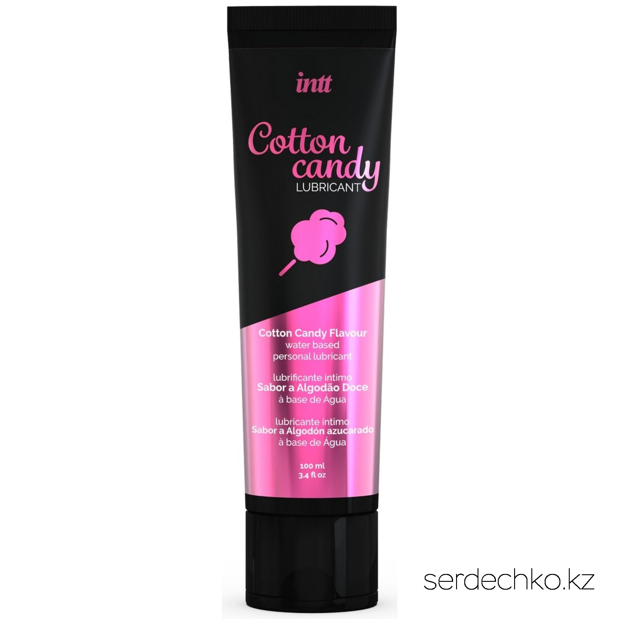 Интимный гель на водной основе, Cotton Candy, 100 мл, 
	Сладкая вата – соблазн, знакомый с детства! Предлагаем купить лубрикант на водной основе Innt Cotton Candy, сахарный аромат которого мгновенно погрузит вас в яркие эротические мечты. Очень скользкая смазка позволит вам играть в самые взрослые игры максимально долго.

	Любителям игр, эротических развлечений и необычных ароматов точно придется по вкусу эта смазка! Причем, и по вкусу в буквальном смысле тоже – она приятно сладкая и при этом не приторная. А аромат сладкой ваты запомнится надолго. Смазка достаточно редкая (будьте осторожны, когда будете сжимать тубу!), но благодаря такой консистенции долго не теряет своих свойств.

	Совместим с секс-игрушками и средствами защиты.

	Объем 100мл

