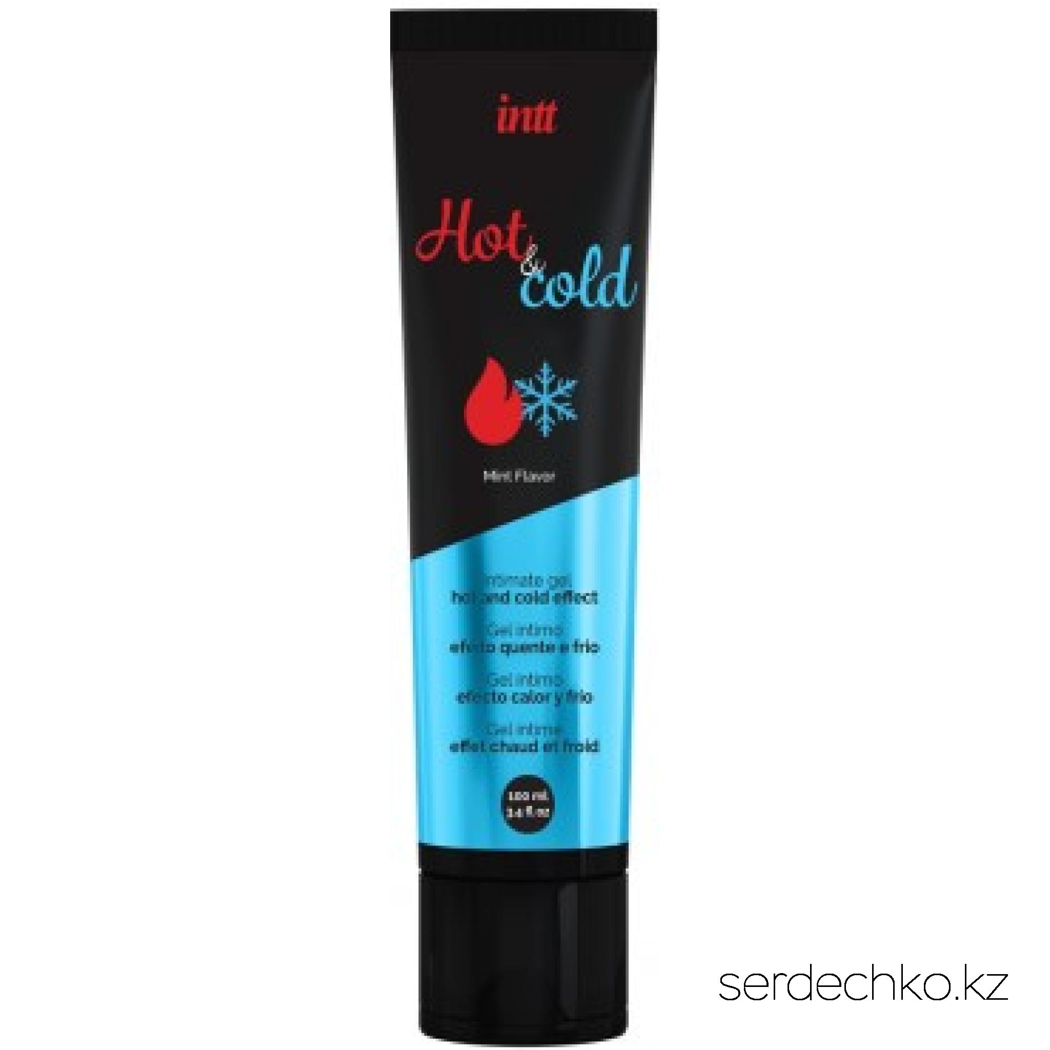Смазка на водной основе INTT Hot  Cold, 100 мл  холод и тепло, мята, 
	INTT Hot & Cold Intimate Gel – возбуждающая смазка на водной основе со свежим мятным вкусом и эффектом смены температур. Сначала деликатная прохлада, затем приятное тепло при трении – контраст усиливает чувствительность и делает ласки ярче, будь то прелюдия, близость или соло-игры.

	Легкая водная текстура обеспечивает мягкое скольжение без липкости, легко смывается водой и совместима с презервативами и секс-игрушками. Натуральные компоненты, включая эфирное масло мяты, дарят чистое, освежающее ощущение и бодрящий аромат. Удобная туба объемом 100 мл делает нанесение точным и гигиеничным.

	Особенности и преимущества

	
		Эффект Hot & Cold: мгновенная прохлада и согревающая волна при трении – больше ощущений и возбуждения.
	
		Мятный вкус и аромат – свежесть и легкое покалывание для ярких ласк.
	
		Водная основа – нежная текстура, комфортное скольжение, легко смывается водой.
	
		Совместима с презервативами и секс-игрушками – универсальный выбор для пар и соло.
	
		Натуральная формула с эфирным маслом мяты – деликатное воздействие на кожу.
	
		Подходит для прелюдии, интимной близости и мастурбации – один гель для разных сценариев.
	
		Удобная туба 100 мл – чистое нанесение и экономичный расход.
	
		Бренд INTT, производство Португалия – международное качество и надежность.


	Как использовать: нанесите необходимое количество на желаемую область тела, чтобы усилить скольжение и увлажнение; при необходимости добавляйте. Совместима с презервативами и большинством секс-игрушек.
