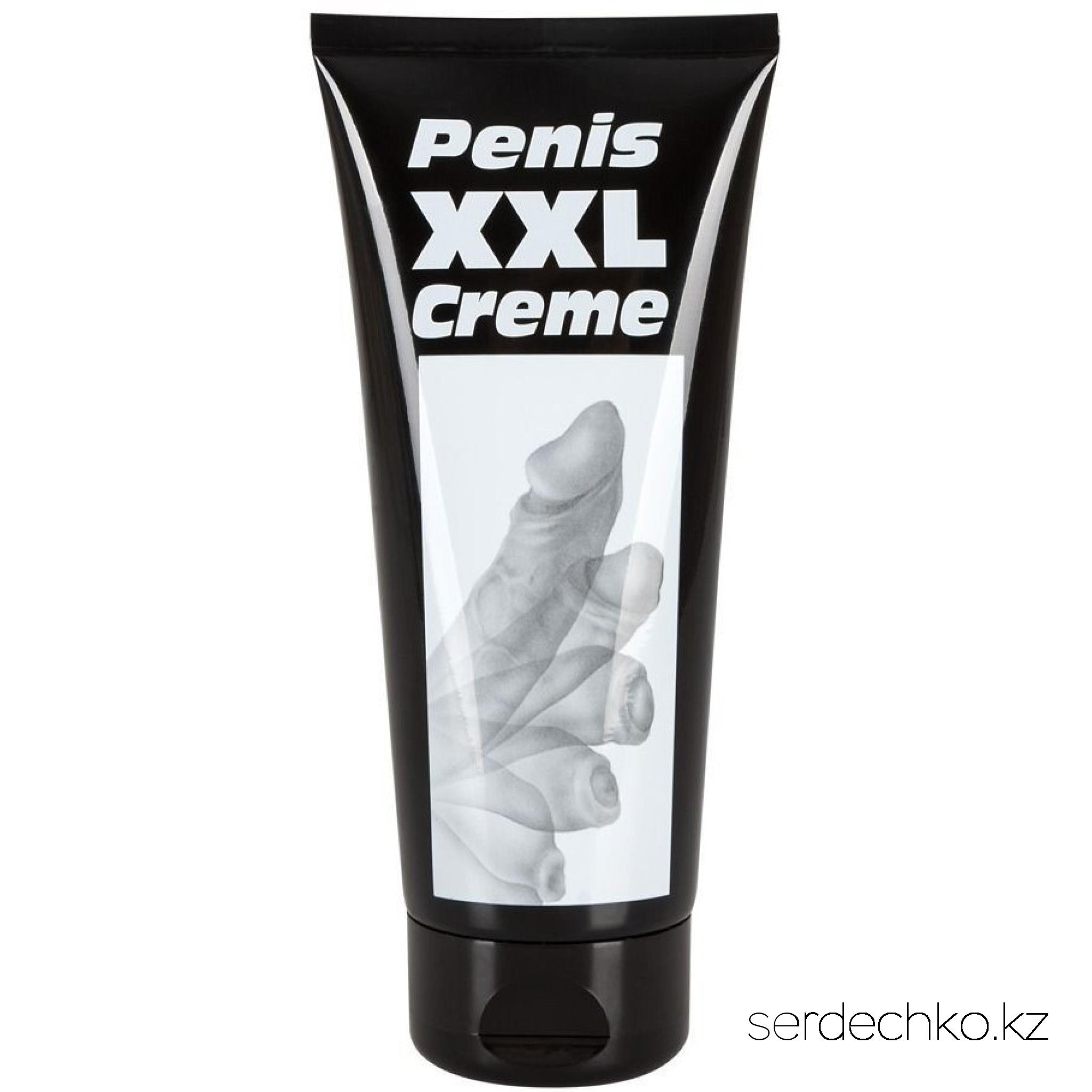 Крем для увеличения члена Penis XXL Creme, 200 мл, 
	Крем «Пенис ХХL» ускоряет достижение эрекции, уплотняет половой член. Усиливает и повышает чувствительность в ходе полового акта.
	
	В состав крема входят эффективно ухаживающие за половым органом и активные возбуждающие субстанции, такие как масло жожоба, витамин Е и экстракт Гинко Билоба.
	
	Применение: Тонким слоем намазать и втирать на чистый половой член, за исключением головки, незадолго до полового акта. Дозировка подбирается индивидуально. Для усиления эффекта можно использовать с вакуумной помпой. Совместим с презервативами.
