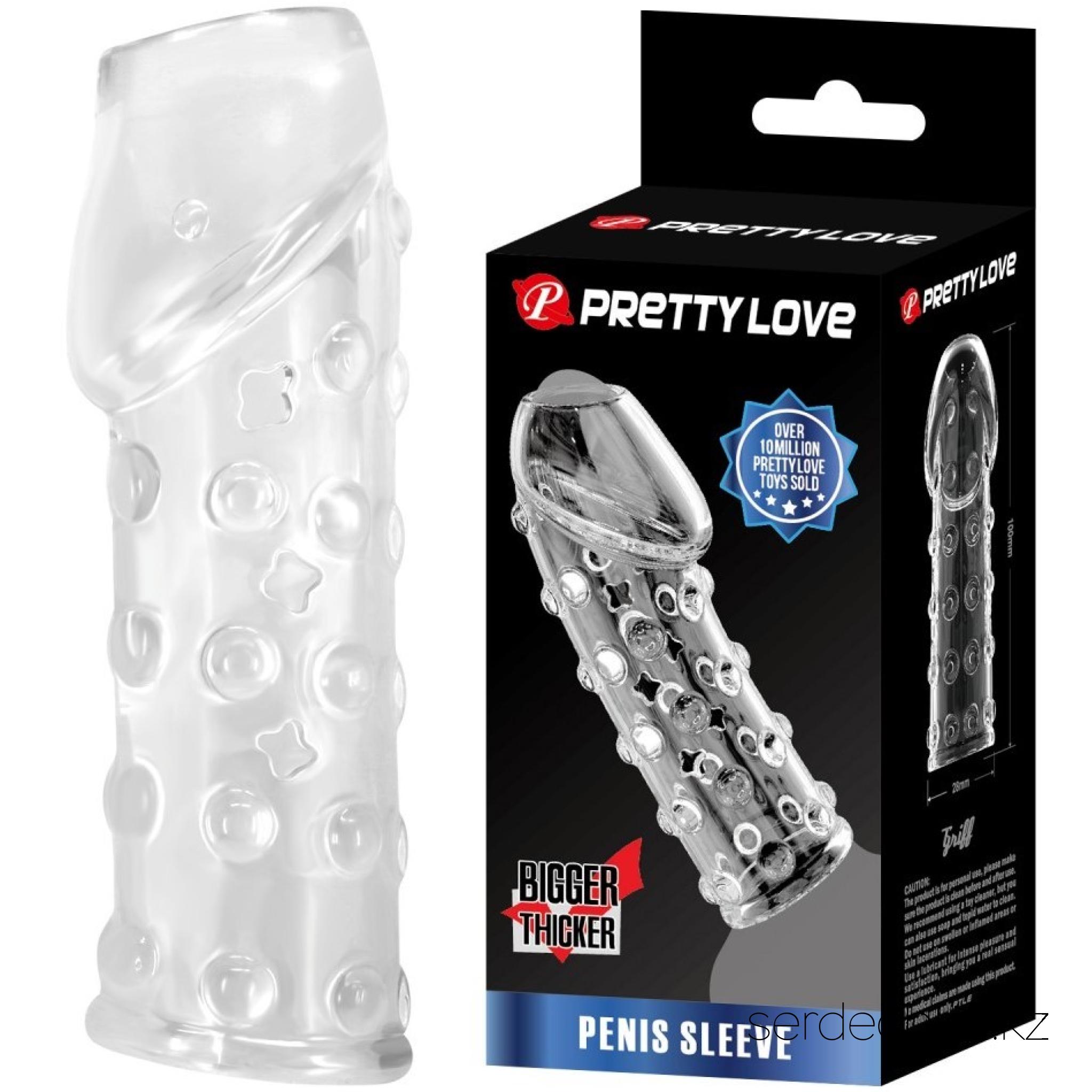 НАСАДКА L 100 мм D 28 мм, 
	Оригинальная насадка увеличит размеры полового члена и внесёт разнообразие в интимную жизнь любой пары. Рельефная поверхность изделия с разнообразными «шипиками» усилит возбуждение женщины и подарит ей незабываемый оргазм.
	На головке секс-игрушки имеется отверстие, обнажающее её верхнюю часть.
	Интимный аксессуар изготовлен из эластичного материала. Хорошо сминается и тянется. Прост в применении и уходе.
	Совместно с насадкой рекомендуется использовать гель-любрикант «Sex Toys 3 в 1» и очищающий спрей с антимикробным эффектом Clear Toy.
