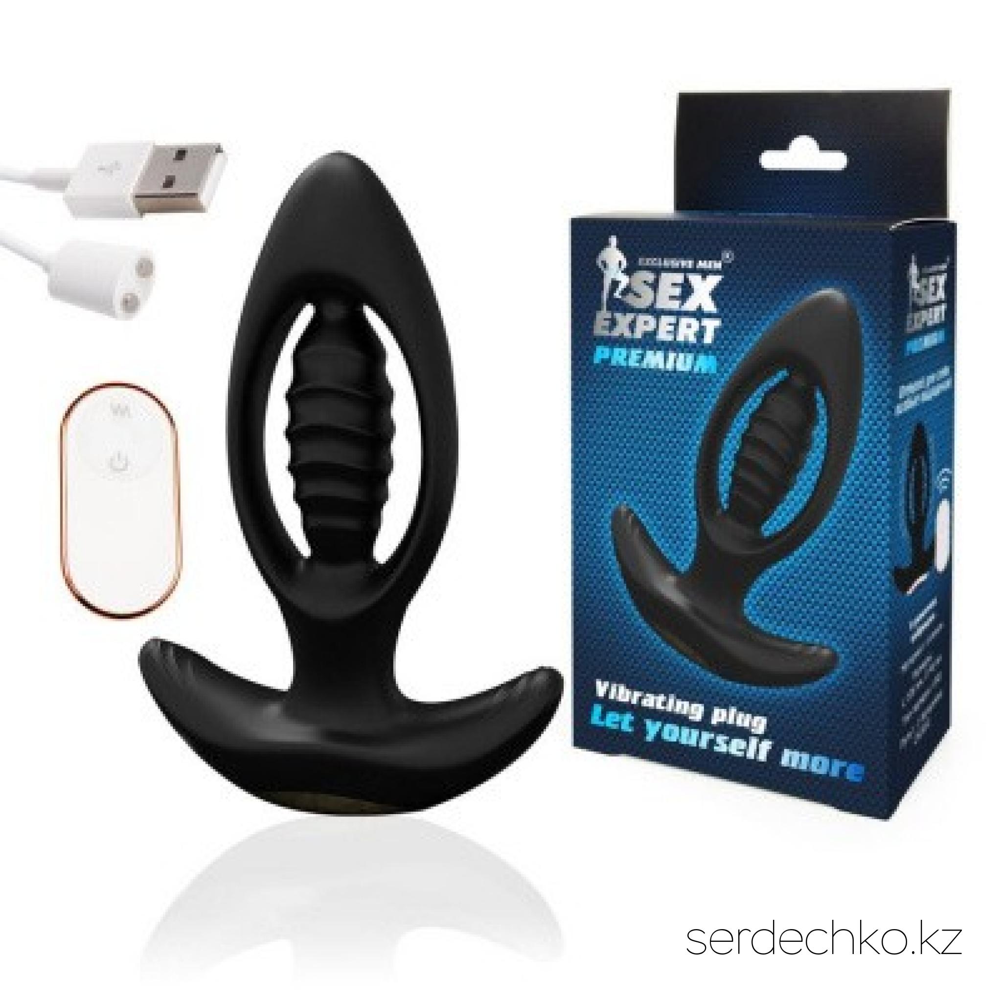 ВИБРОМАССАЖЁР L 126 мм D 46 мм, 9 режимов вибрации, 
	Анальный вибромассажёр для особых удовольствий. Его эргономичная форма способствует комфортному введению и дарит незабываемые эмоции. Остроты ощущениям добавляют разнообразные режимы вибрации.
	Вкл./выкл. вибрации &ndash; нажать и 2 секунды удерживать кнопку на корпусе изделия. Должен загореться/погаснуть световой индикатор. Переключение виброрежимов &ndash; краткое нажатие той же кнопки.
	В комплект входит дистанционный пульт, который управляет работой секс-игрушки даже на расстоянии до 10 м. Перед началом использования пульта необходимо включить сам вибромассажёр (см. предыдущий абзац). Затем на пульте нажать кнопку включения. Должен мигнуть световой индикатор. Далее можно переключать/выключать режимы вибрации нажатием кнопок на корпусе пульта.
	Совместно с изделием рекомендуется использовать гель-любрикант &laquo;Sex Toys 3 в 1&raquo; и очищающий спрей с антимикробным эффектом Clear Toy.
	Тип зарядного устройства: USB-провод. Во время зарядки девайс не работает.
